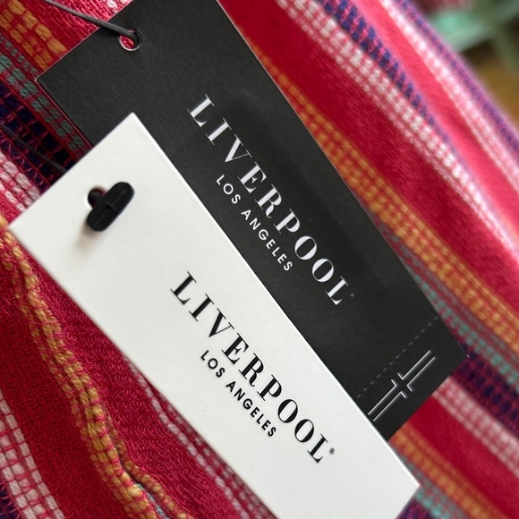 Colorful Liverpool Summer Blouse – XL – New with Tags women top - Picture 8 of 12